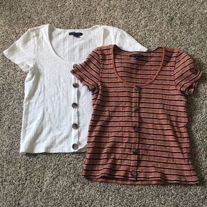 American Eagle Tees! Wmn S and M